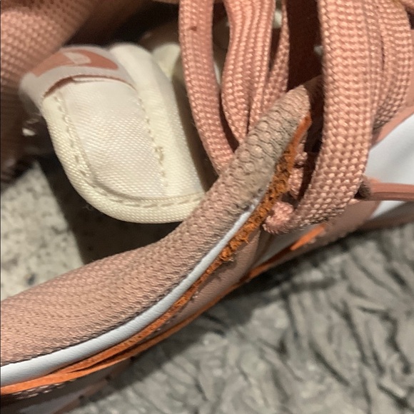 Nike Dunks Pink and White Sneakers - Picture 9 of 10